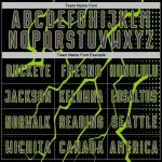 Purple-Neon Jersey Black Custom Uniform Green Sports Soccer Sublimation Lightning