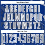 Soccer Uniform Lines Sublimation Sports Gray-White Custom Jersey Royal